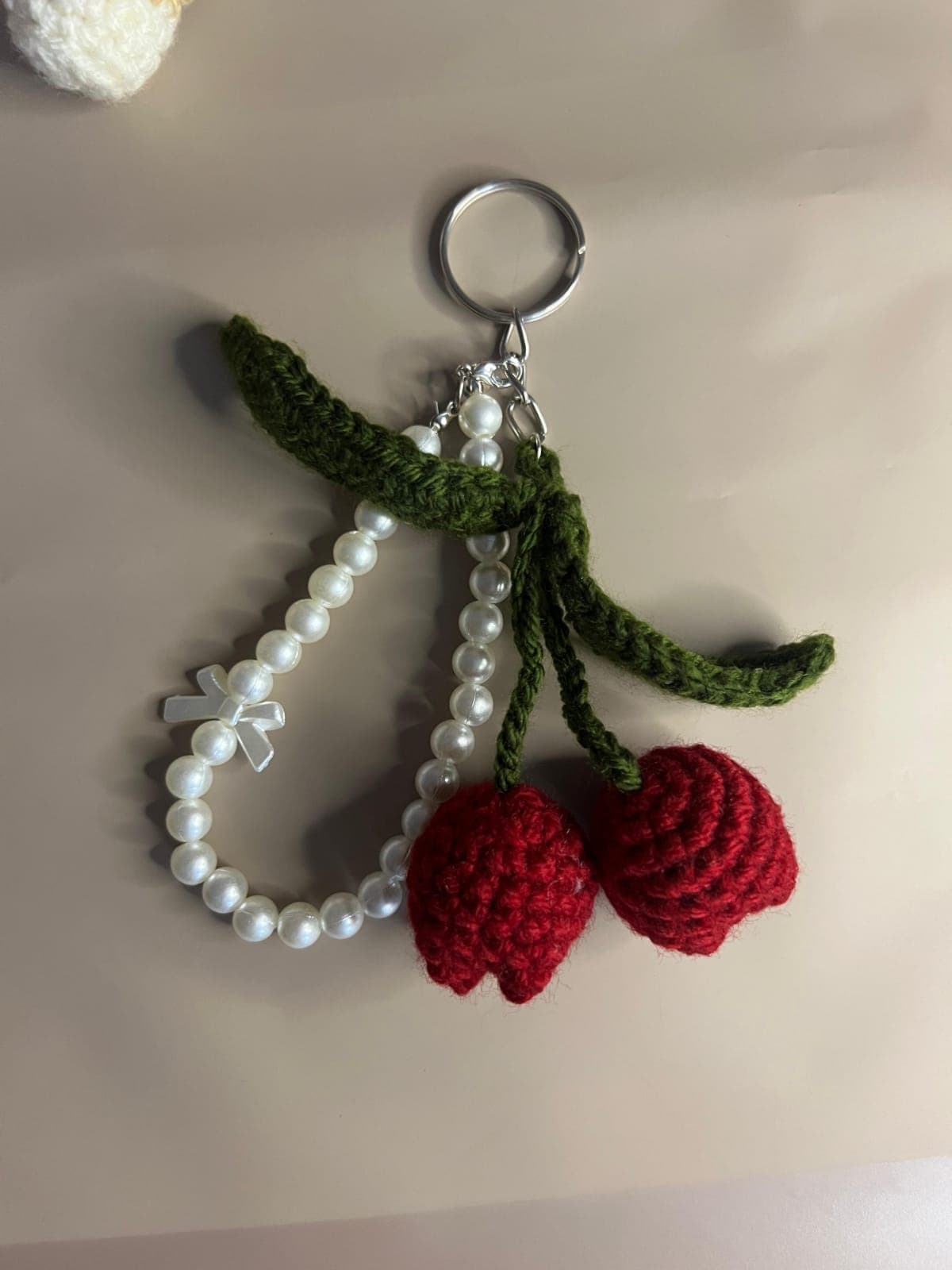 Tulip Bag Charm Keychain